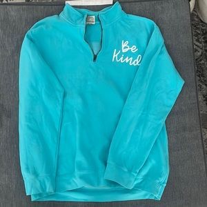 Be Kind Comfort Colors Half Zip Pullover from The Wright Stuff Chics